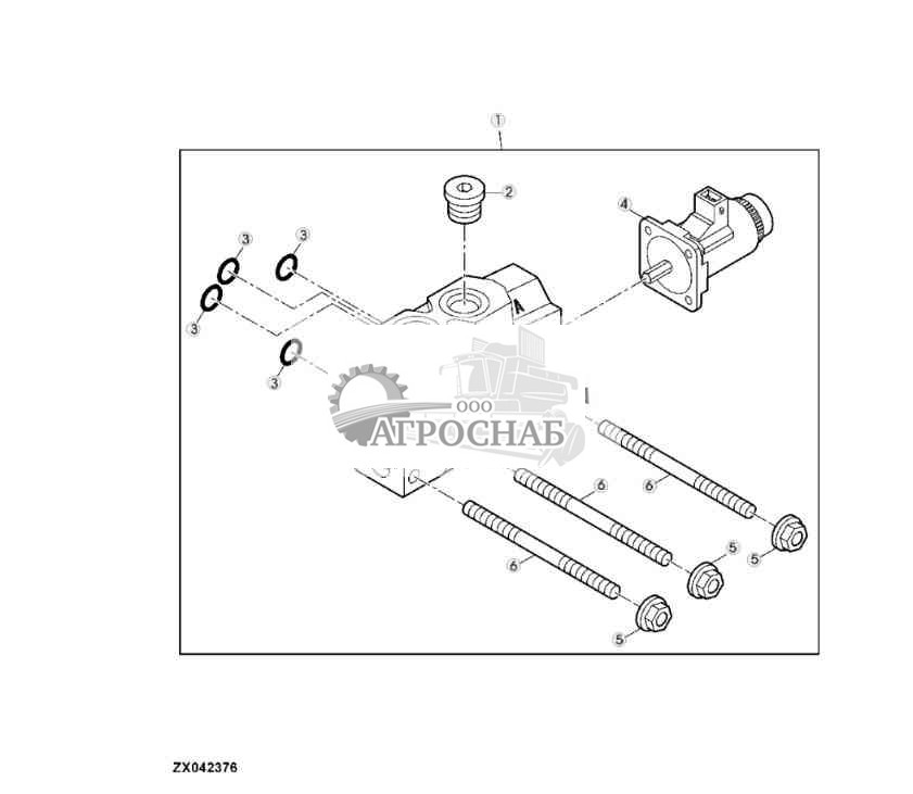 Клапан AHC с поперечным наклоном 